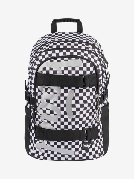 BAAGL  Rucsac școlar negru Skate Ska Baagl