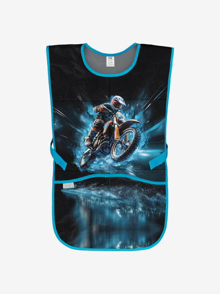 BAAGL  Șorț albastru pentru copii Motorbike Baagl
