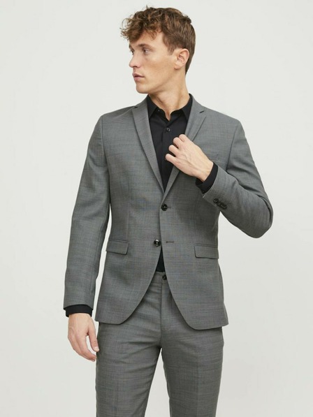 Jack & Jones Jachetă de costum Jack & Jones gri pentru bărbați