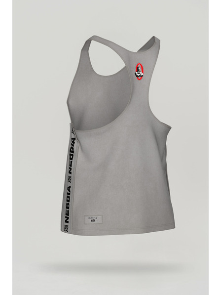Nebbia Tricou spălăcit cu mușchi pe spate GOLDEN AGE 791 M,gri deschis