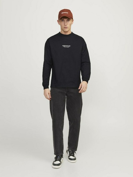 Jack & Jones Cămașă Jack & Jones neagră pentru bărbați