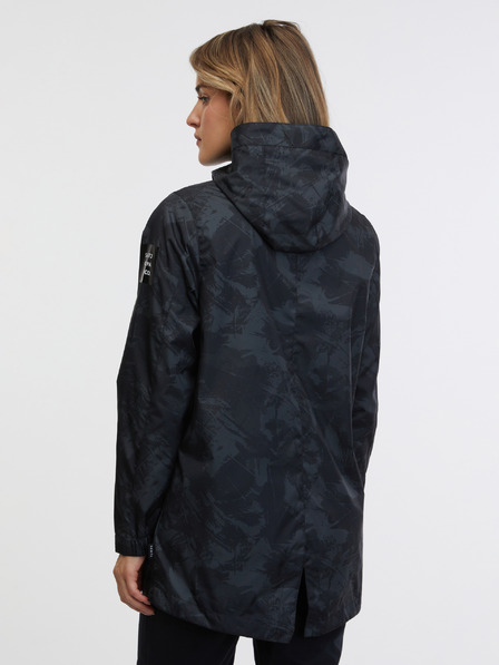 Sam 73 Parka neagră cu model pentru femei SAM 73 Alexia