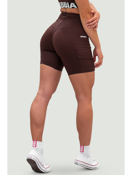 Nebbia Pantaloni scurți cu talie înaltă 9″ FIT&SMART 575 Nebbia