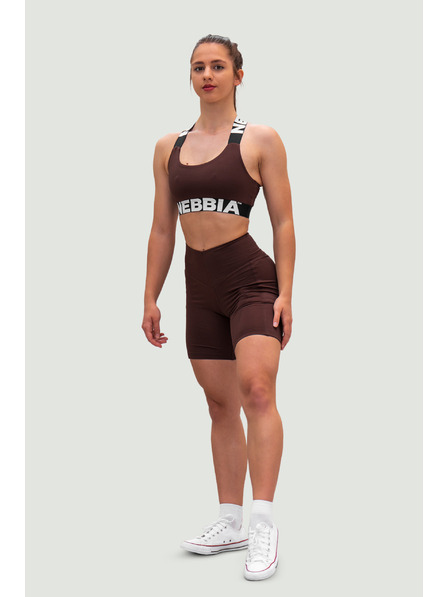 Nebbia Pantaloni scurți cu talie înaltă 9″ FIT&SMART 575 Nebbia