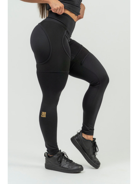 Nebbia Jambiere sport pentru femei NEBBIA INTENSE Mesh 838 Gold Nebbia