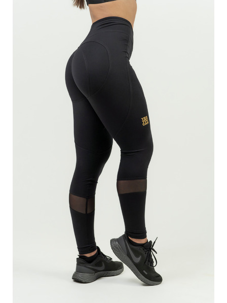 Nebbia NEBBIA Colanți cu push-up pentru femei INTENSE în formă de inimă 843 Gold Nebbia