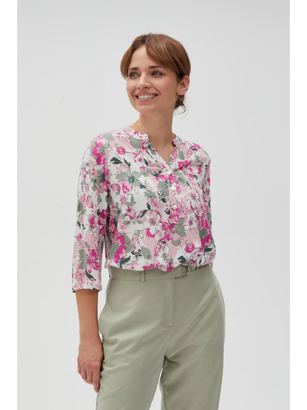 Moodo Tricou cu imprimeu floral pentru femei Moodo