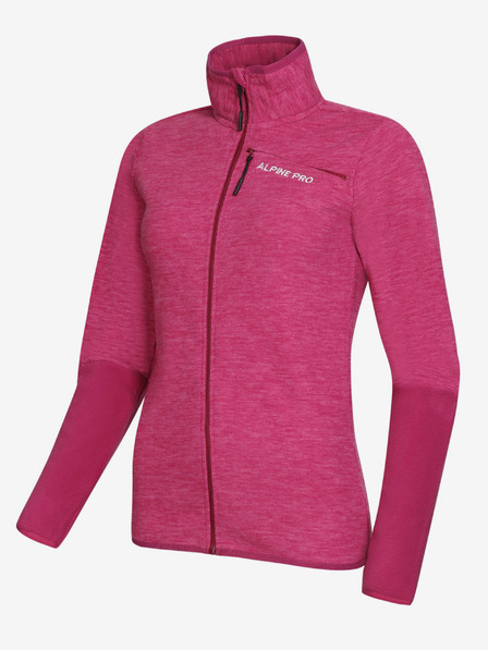 ALPINE PRO Hanorac pentru femei ALPINE PRO ORFHANA roșu fucsia