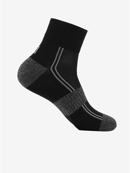 ALPINE PRO Șosete unisex cu tehnologie coolmax ALPINE PRO 3HARE 2 negru