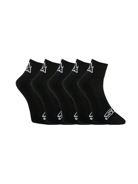 Styx 5PACK Șosete cu gleznă Styx negre