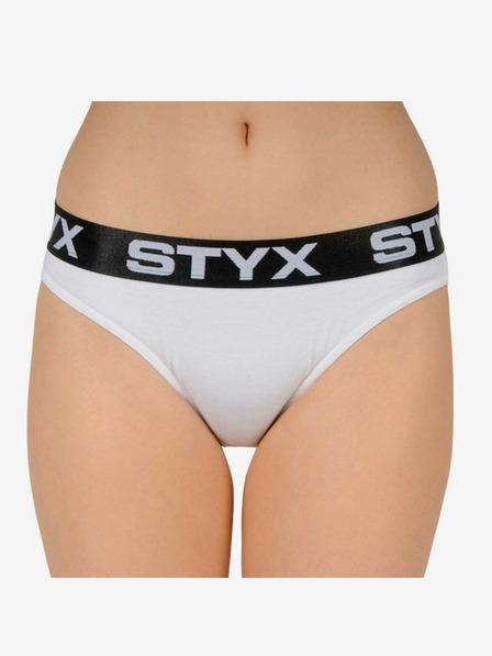 Styx Chiloți sport pentru femei Styx alb