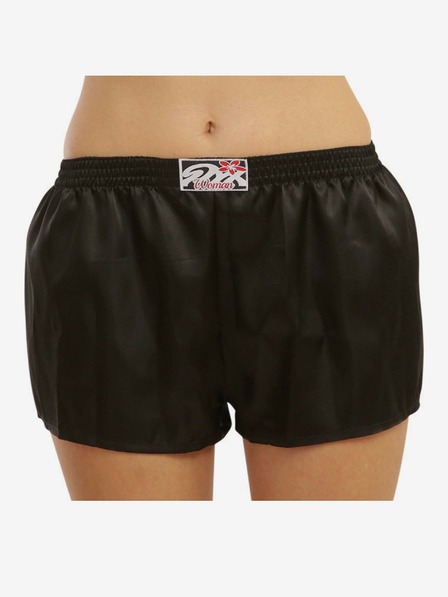 Styx Pantaloni scurți din cauciuc Styx Classic Satin Negru, pentru femei