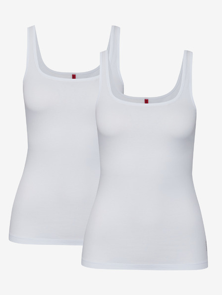 HUGO Set de două maiouri fără sutien pentru femei HUGO