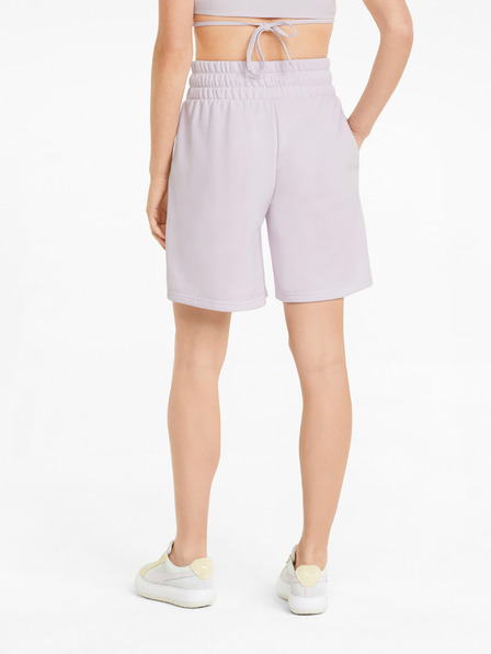 Puma Pantaloni scurți de damă Puma mov deschis