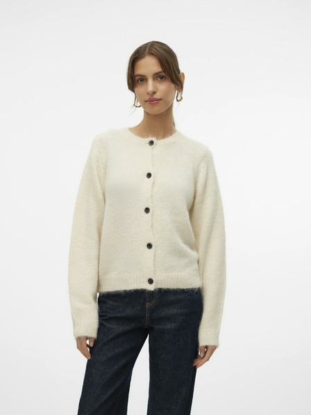 Vero Moda Cardigan de damă crem Vero Moda Novah