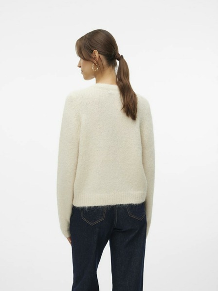 Vero Moda Cardigan de damă crem Vero Moda Novah