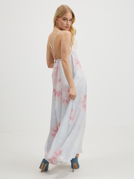 ONLY Rochie maxi cu bretele cu model roz și albastru pentru femei ONLY Tina