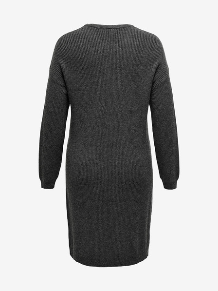 ONLY CARMAKOMA Pulover gri pentru femei ONLY CARMAKOMA Ribi Rochie
