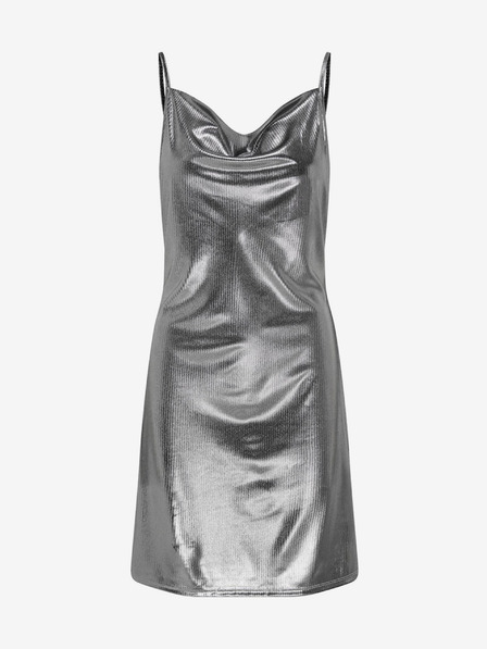 ONLY Rochie metalică argintie pentru femei ONLY Melia