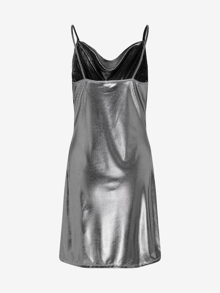 ONLY Rochie metalică argintie pentru femei ONLY Melia