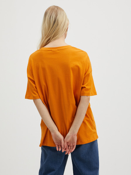 Noisy May Tricou portocaliu supradimensionat pentru femei Noisy May Ida