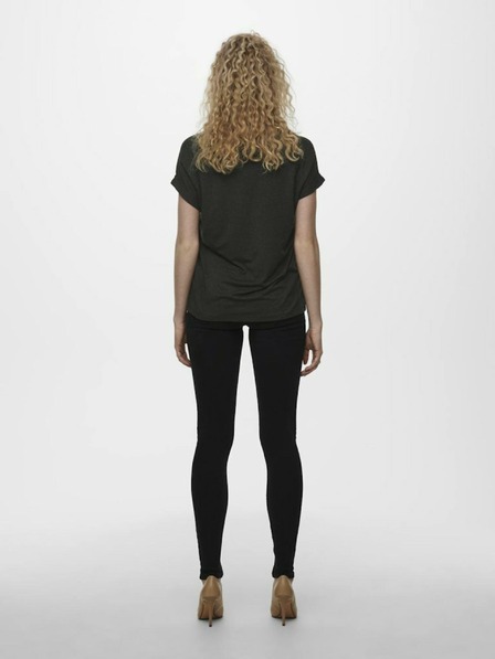 ONLY Tricou pentru femei ONLY gri închis
