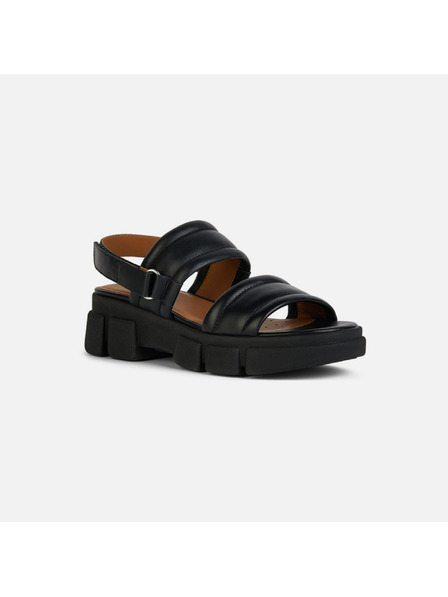 Geox Sandale de damă negre Geox Lisbona A