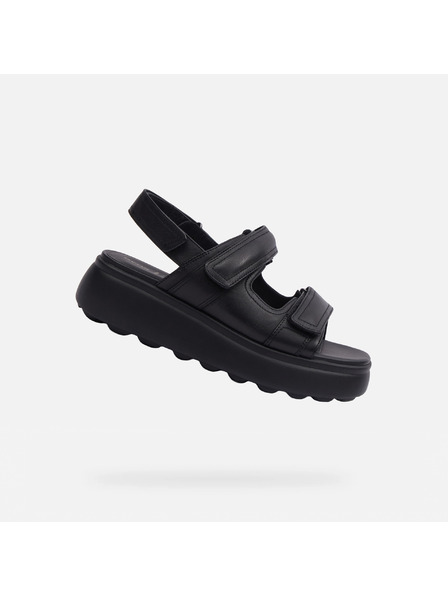 Geox Geox Spherica EC4.1 S negru sandale pentru femei