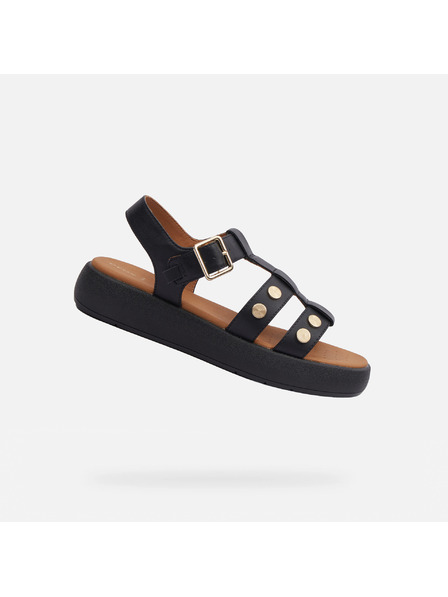 Geox Sandale deschise negre pentru femei Geox Camalei