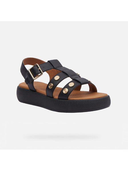 Geox Sandale deschise negre pentru femei Geox Camalei