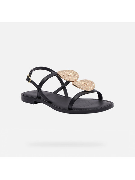 Geox Sandale negre damă Geox Maddalusiac