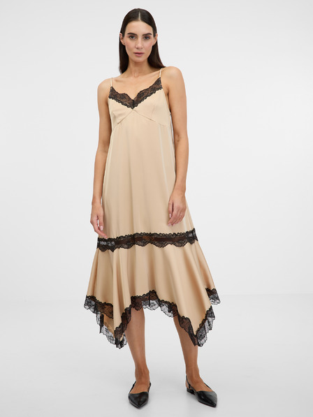 Orsay Rochie midi maro deschis pentru femei ORSAY