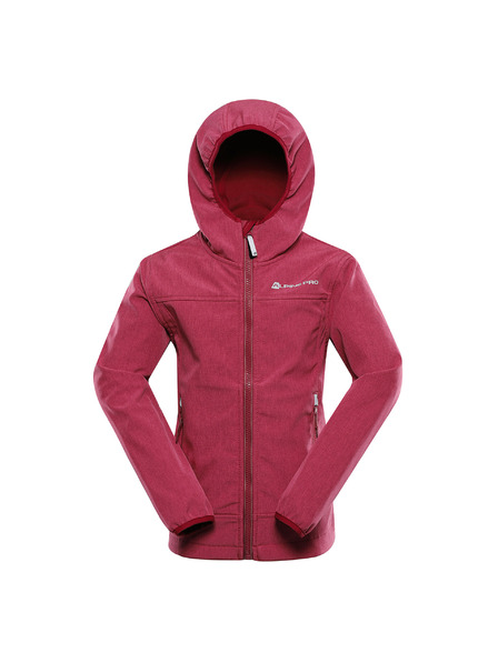 ALPINE PRO Geacă softshell pentru copii cu membrană ALPINE PRO OMANO 2 zmeură