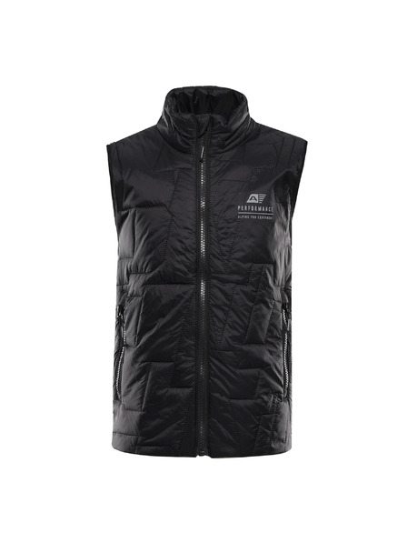 ALPINE PRO Vestă ultraușoară impermeabilă pentru copii ALPINE PRO BERFO black