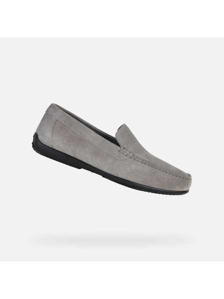 Geox Mocasini Geox Ascanio gri, bărbați