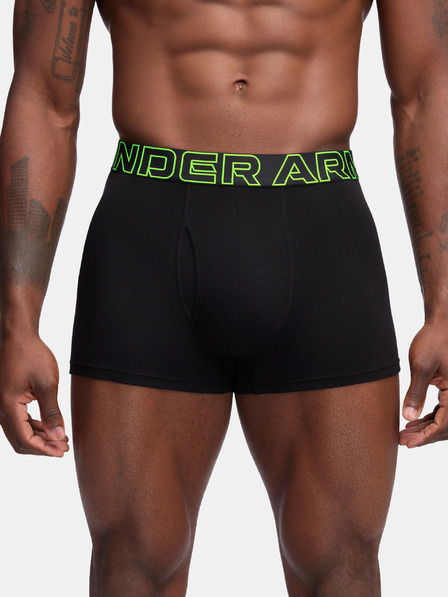 Under Armour Boxeri pentru bărbați Under Armour M UA Perf Cotton 3in (3buc)