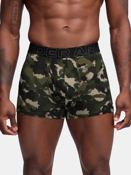 Under Armour Boxeri pentru bărbați Under Armour M UA Perf Cotton Nov 3in-GRN