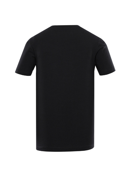 ALPINE PRO Tricou din bumbac pentru bărbați ALPINE PRO SUMEK negru variantă pc