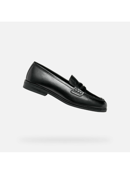 Geox Mocasini negri pentru femei Geox Cloridie