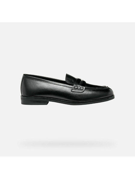 Geox Mocasini negri pentru femei Geox Cloridie