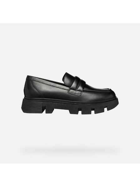 Geox Mocasini negri pentru femei Geox Vilde