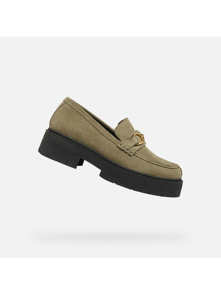 Geox Mocasini bej pentru femei Geox Spherica Ec7