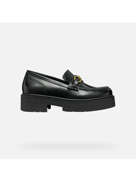Geox Mocasini negri pentru femei Geox Spherica EC7