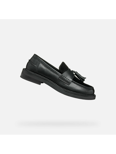 Geox Mocasini negri pentru femei Geox Serilda