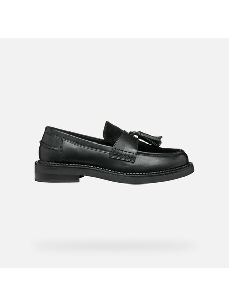 Geox Mocasini negri pentru femei Geox Serilda