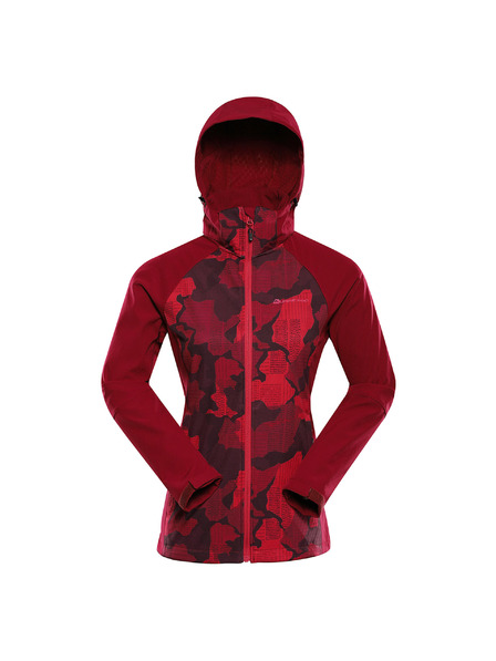 ALPINE PRO Geacă softshell pentru femei cu tratament DWR ALPINE PRO HOORA anemonă variantă pa