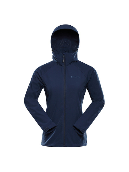 ALPINE PRO Geacă softshell pentru femei cu tratament DWR ALPINE PRO HOORA ocean lunar