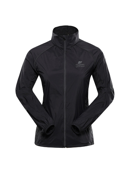 ALPINE PRO Geacă ultra-ușoară cu tratament DWR pentru femei ALPINE PRO SPINA 2 negru