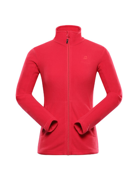 ALPINE PRO Hanorac fleece pentru femei ALPINE PRO SIUSA 2 zmeură