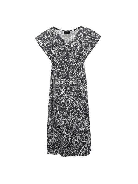 ALPINE PRO Rochie de vară de damă ALPINE PRO NIEWA gri întunecat varianta pb